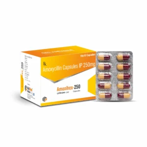 AMOXIHEX-250 Amoxycillin 250mg Capsules