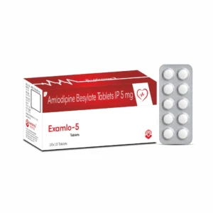 EXAMLO-5 Amlodipine 5 mg Tablets