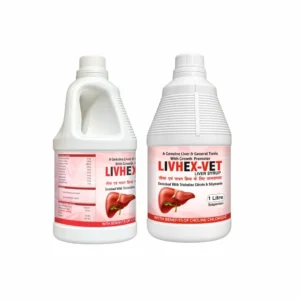 LIVHEX-VET Liver Syrup Veterinary 1 LTR CAN