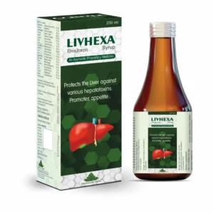 LIVHEXA Ayurvedic Liver Tonic Syrup 200 ML