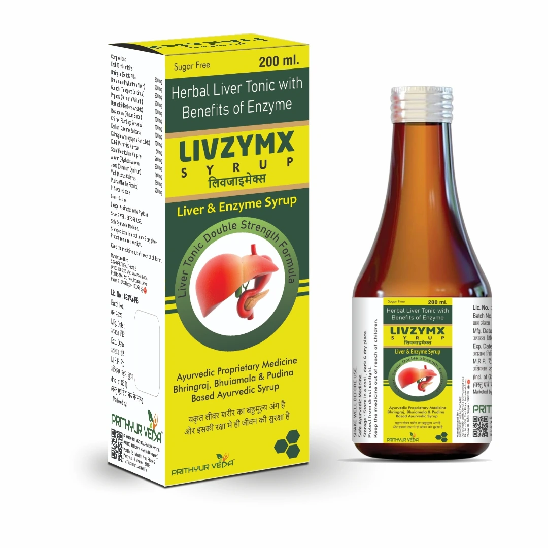 LIVZYMX Herbal Liver Tonic Enzyme Syrup