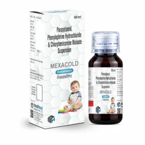 MEXACOLD Paracetamol Phenylephrine Chlorpheniramine Suspension