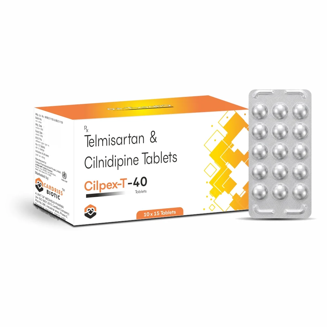 CILPEX-T 40 Telmisartan 40 mg and Cilnidipine 10 mg Tablets
