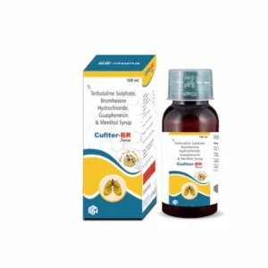 CUFITER-BR Terbutaline 1.25 mg Guaiphenesin 50 mg Bromhexine 4 mg Menthol 2.5 mg