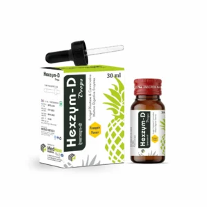 HEXZYM-D Fungal Diastase and Carminatives Mixture Digestive Enzyme Drops 30 ML