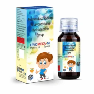 LEVOMEXA-M Montelukast Sodium 4 mg Levocetirizine Hydrochloride 2.5 mg Suspension