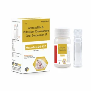 MEXACLAVE-DS-457 Amoxycillin 400 mg and Potassium Clavulanate 57 mg Dry Syrup 30 ML