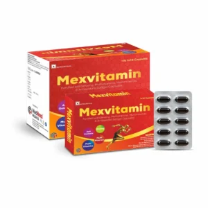 MEXVITAMIN Ginseng Multivitamin Multimineral Antioxidant Softgel Capsules