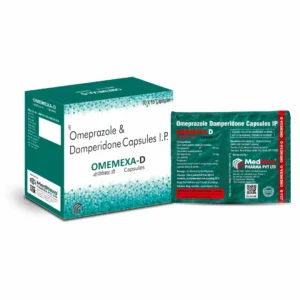 OMEMEXA-D Omeprazole 20 mg Domperidone 10 mg Capsules