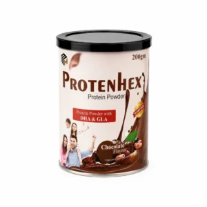 PROTENHEX Protein Powder with DHA and GLA Chocolate Flavour 200 GM