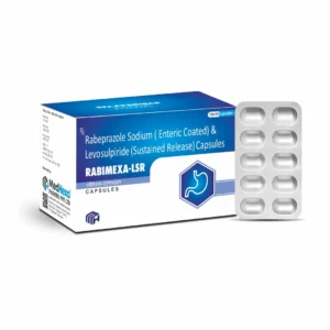 RABIMEXA-LSR Rabeprazole 20 mg Levosulpiride 75 mg SR Capsules