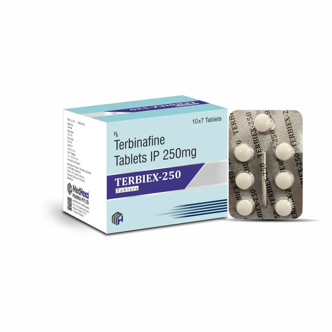 TERBIEX-250 Terbinafine 250 mg Tablets