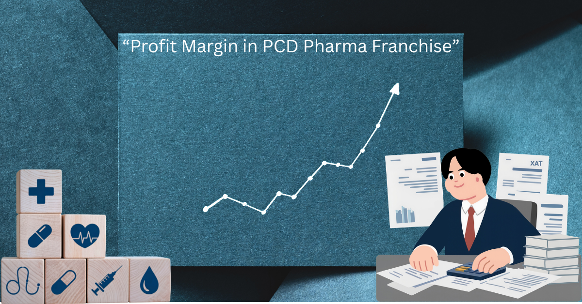 how to calculate pharma franchise profit margin