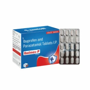 IBOLMEX-P Ibuprofen 400 mg and Paracetamol 325 mg Tablets