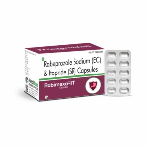 RABIMEXA-IT Rabeprazole 20mg Itopride 150mg Capsules