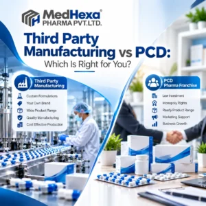 third party manufacturing vs PCD pharma franchise comparison
