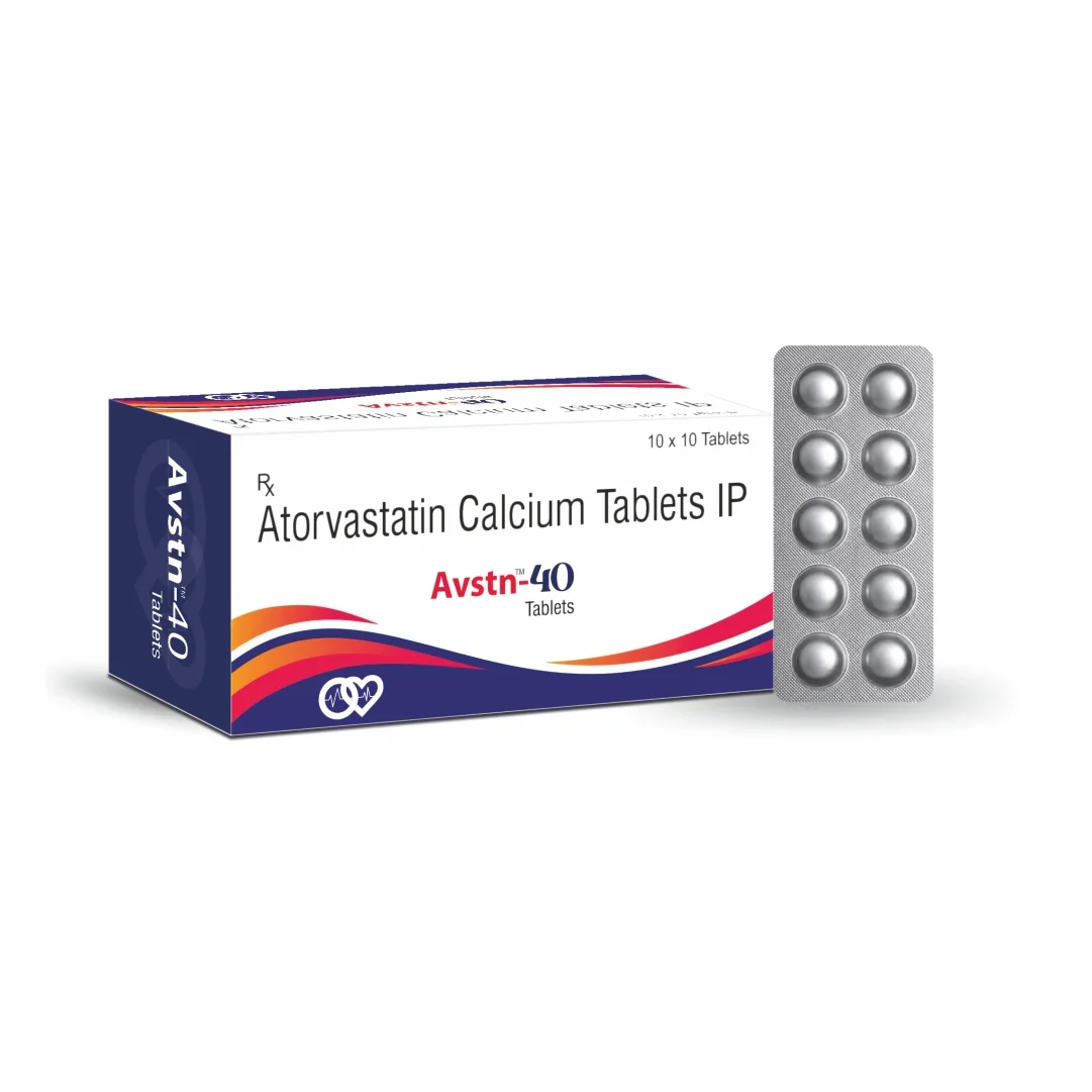 AVSTN-40 Atorvastatin Calcium 40 mg Tablets