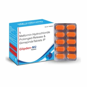 GLIPDEN-M2 Glimepiride 2 mg Metformin 500 mg Tablets