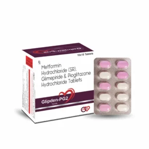 GLIPDEN-PG2 Metformin 500 mg Glimepiride 2 mg Pioglitazone 15 mg Tablets