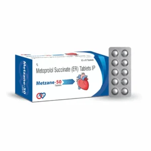 METZANE25 Metoprolol Succinate ER 25 mg Tablets