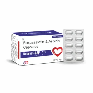 ROSUVST-ASP Rosuvastatin 10 mg Aspirin 75 mg Capsules