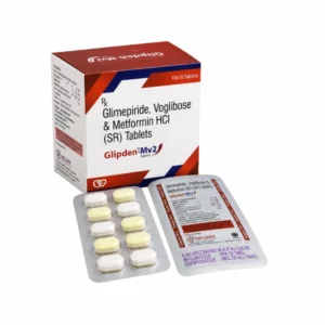 GLIPDEN-MV2 Glimepiride Metformin Voglibose Tablets