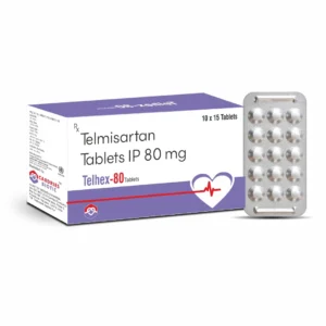 TELHEX-80 Telmisartan 80 mg Tablets