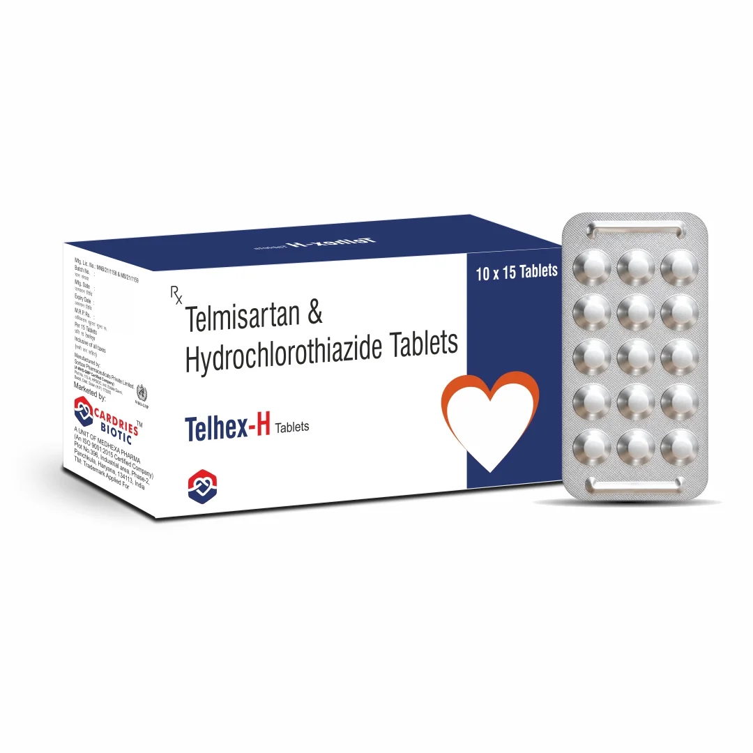 TELHEX-H Telmisartan 40 mg Hydrochlorothiazide 12.5 mg Tablets
